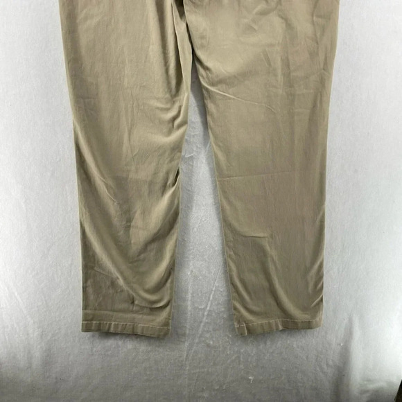 Amazon Essentials Chino Pants Men's Sz 34x34 Brown Classic Straight Leg Mid-Rise - Picture 9 of 12